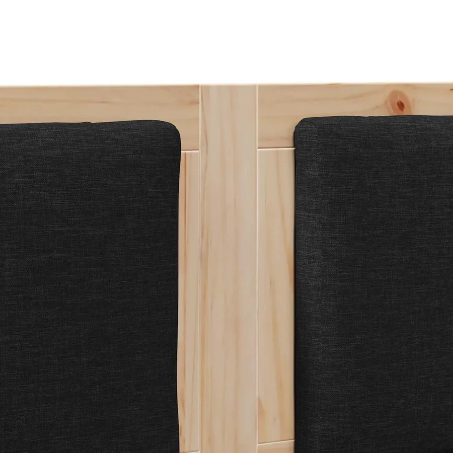 Tête de lit Autre Marron 150 cm Bois massif en pin - 7