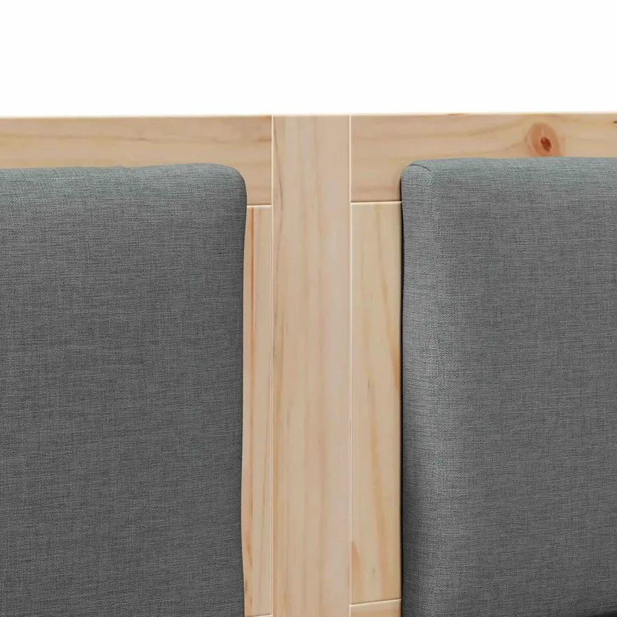 Tête de lit Autre Marron 160 cm Bois massif en pin - 7