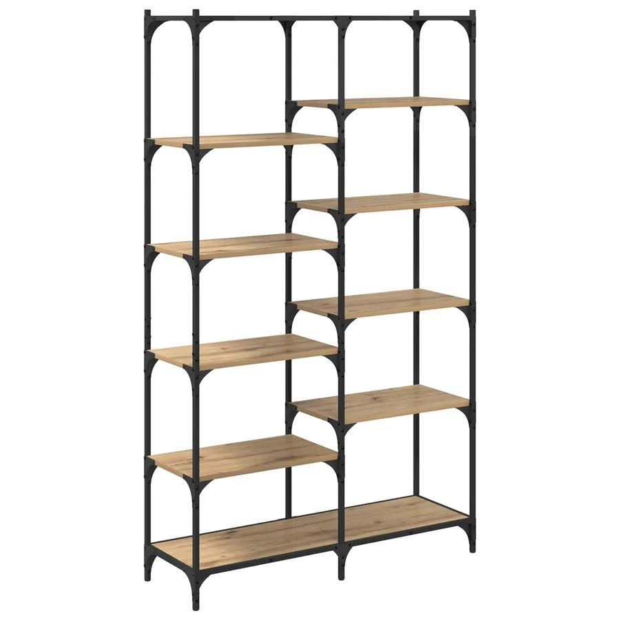 Étagère 9 niveaux 100 x 32 x 170 cm Bois d'ingénierie - 2