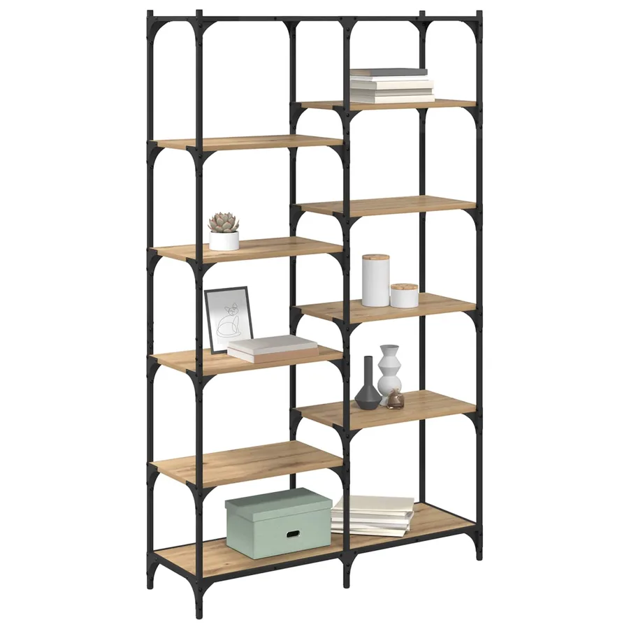Étagère 9 niveaux 100 x 32 x 170 cm Bois d'ingénierie - 3