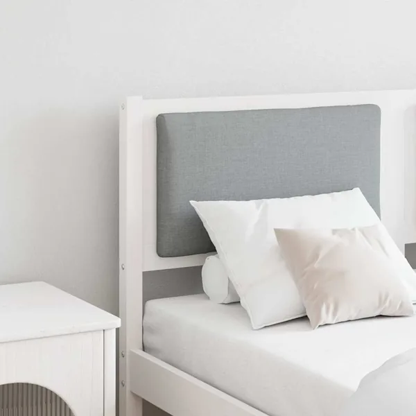 Tête de lit Autre Blanc 140 cm Bois massif en pin