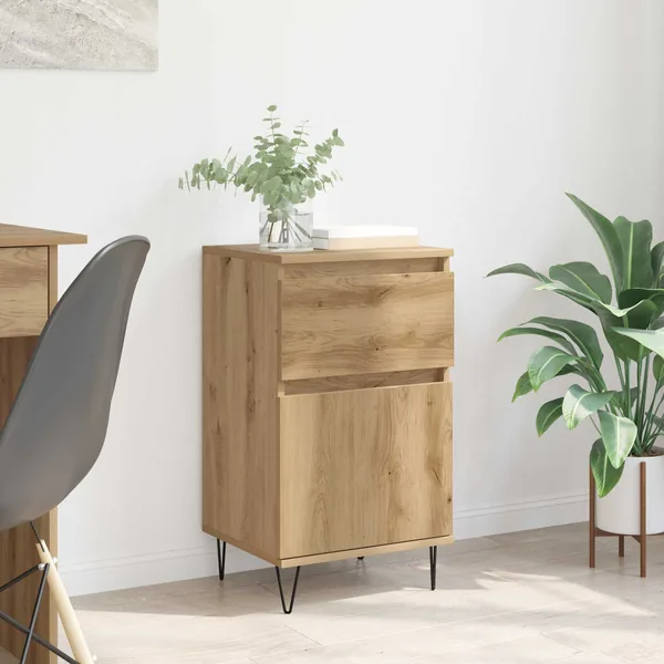 Buffet chêne artisanal 35 x 40 x 70 cm Bois d'ingénierie