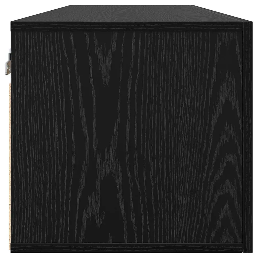 Armoire Murale Chêne noir 100 x 36,5 x 35 cm Bois d'ingénierie - 7
