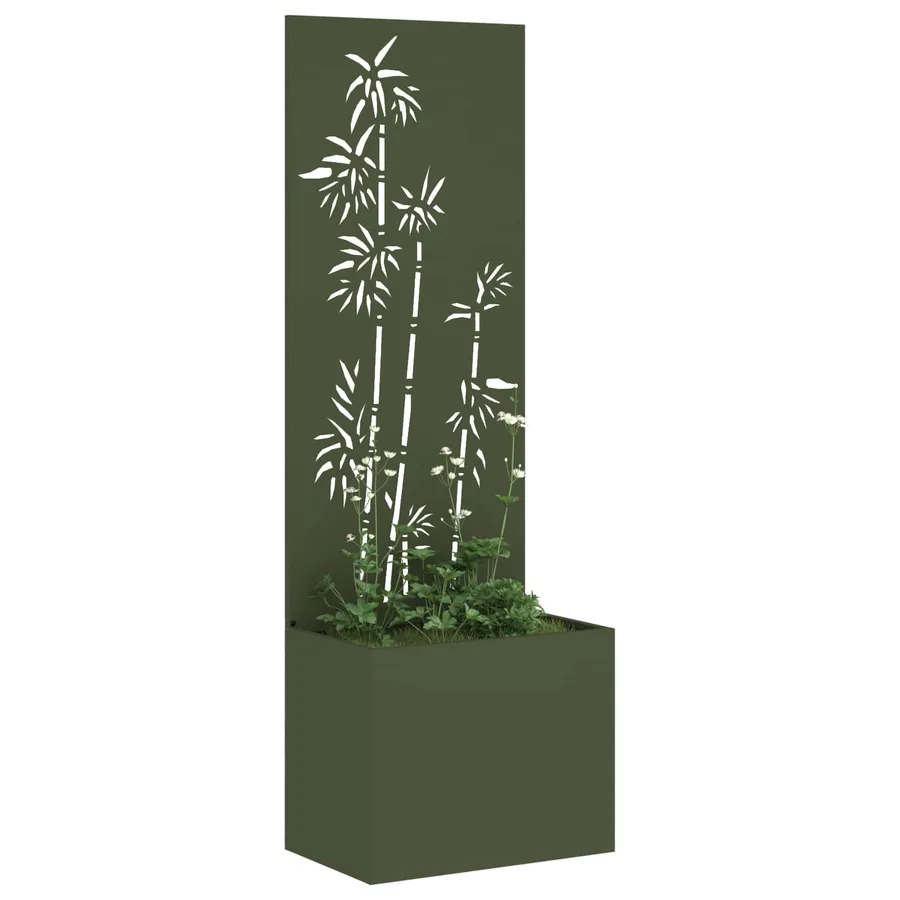 Écran de confidentialité de jardin Vert olive 50 x 150 cm - 2
