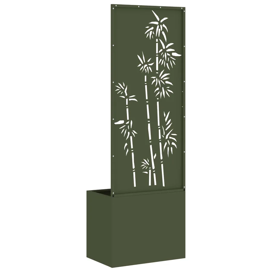 Écran de confidentialité de jardin Vert olive 50 x 150 cm - 5