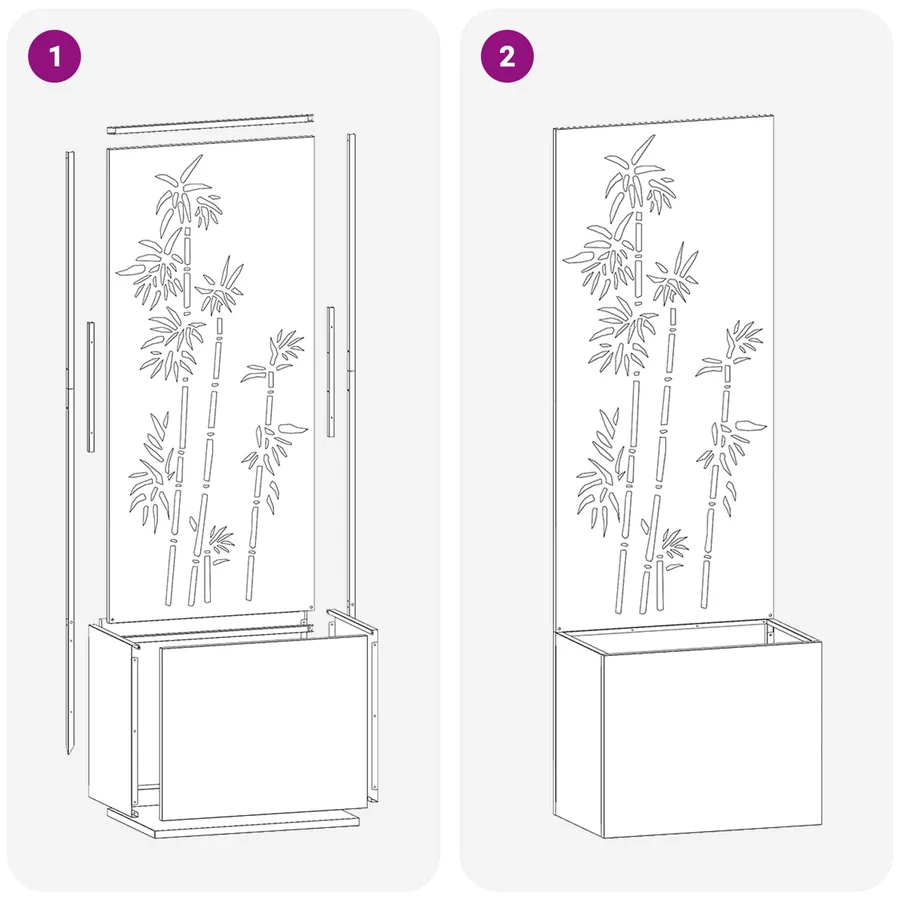 Écran de confidentialité de jardin Vert olive 50 x 150 cm - 7