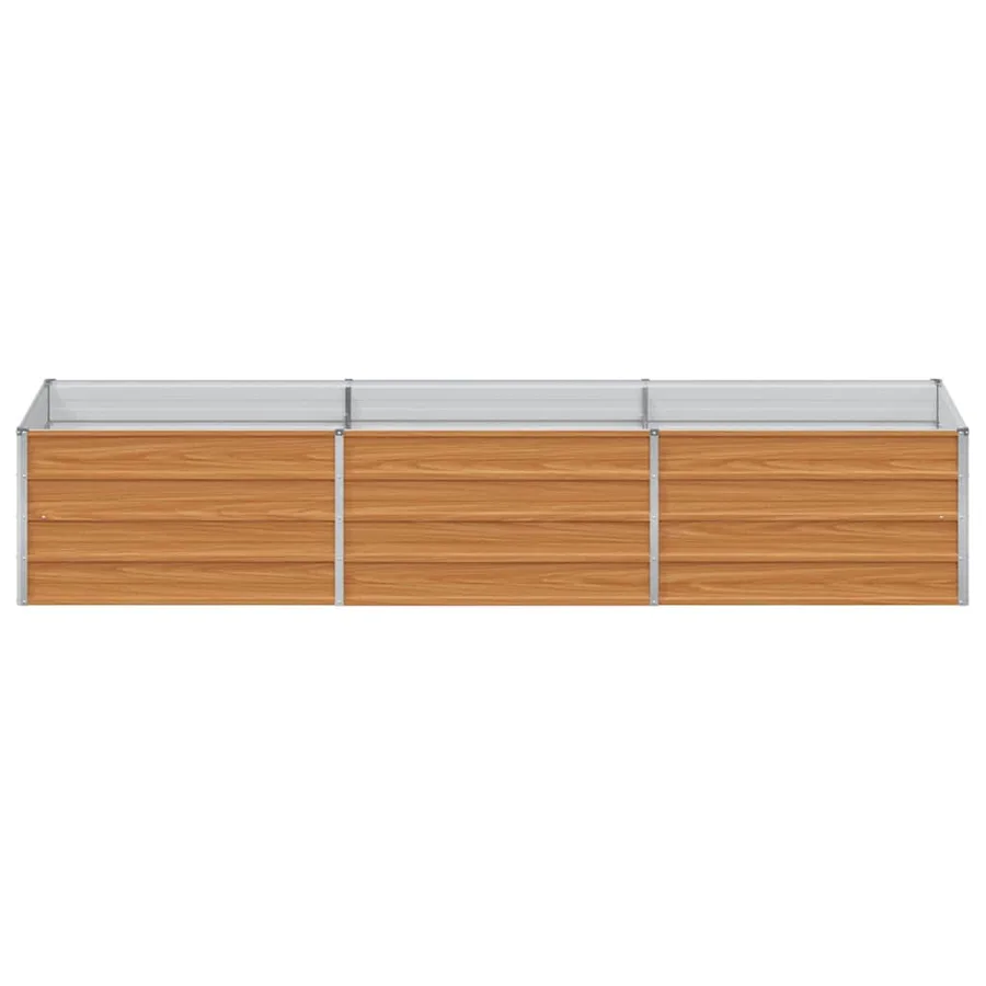 Jardinière surélevée Marron Clair 240 x 80 x 45 cm - 5