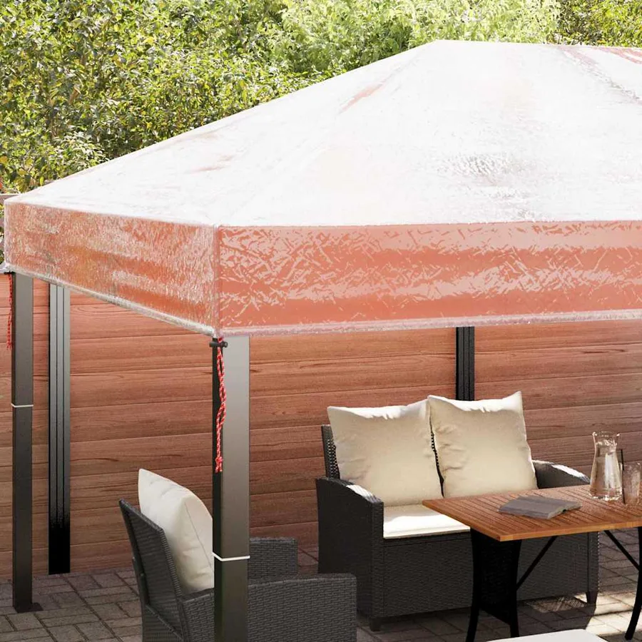 Remplacement de housse de gazebo Transparent 400 x 300 x 32 cm - 4