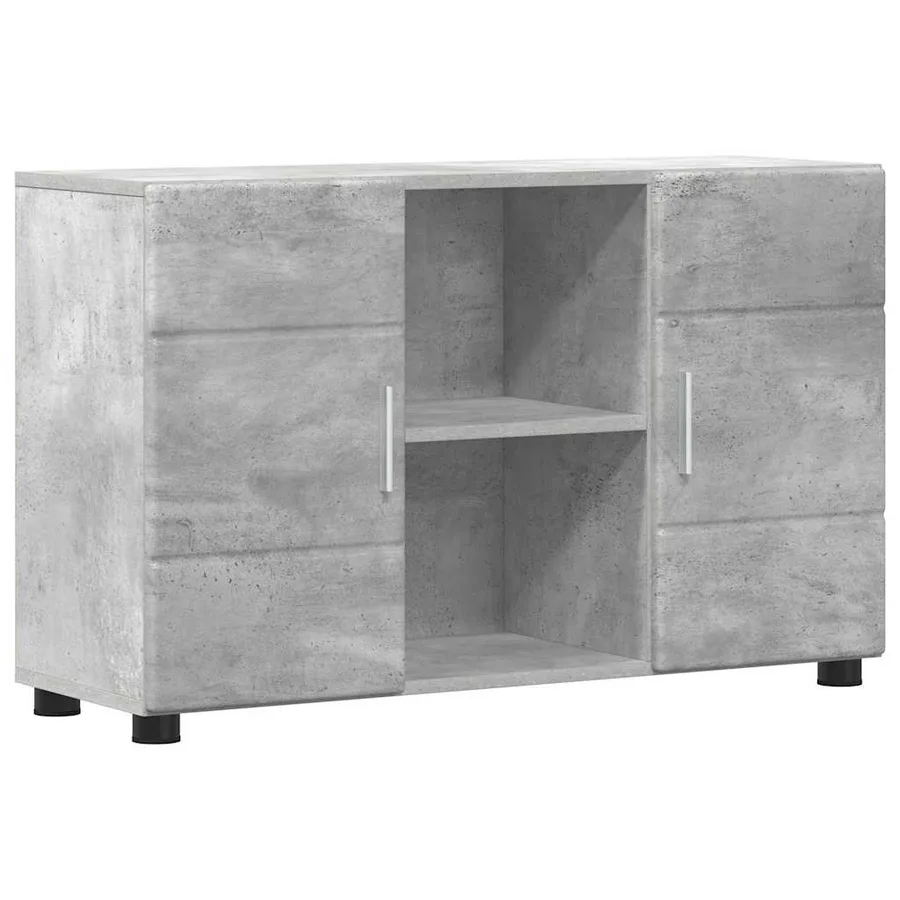 Buffet FLORIN 88,5 x 30,5 x 55,5 cm Gris béton - 2
