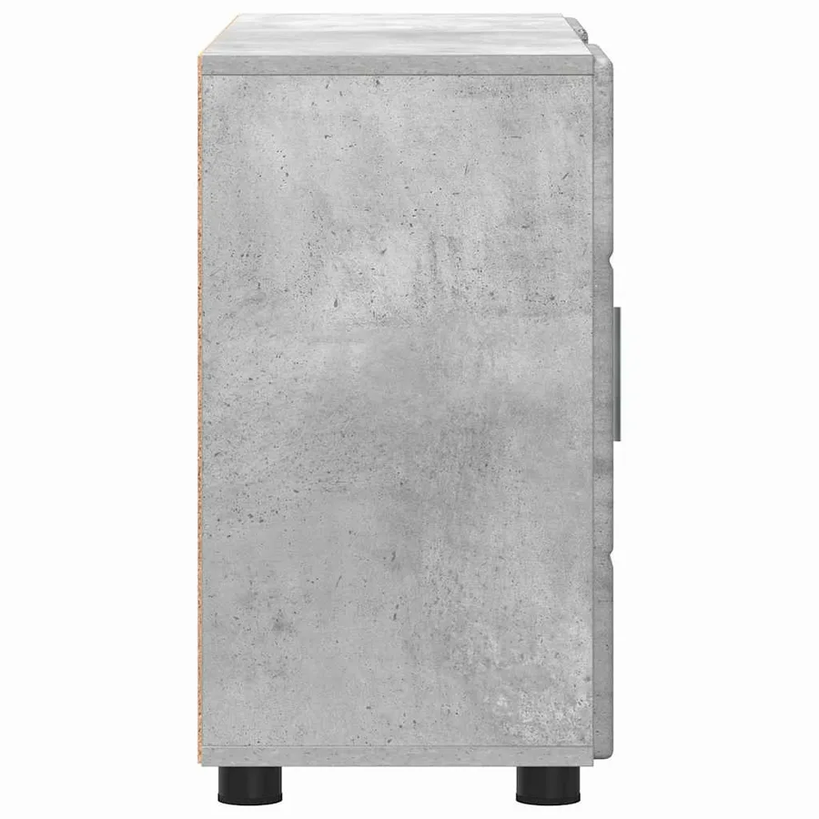 Buffet FLORIN 88,5 x 30,5 x 55,5 cm Gris béton - 7