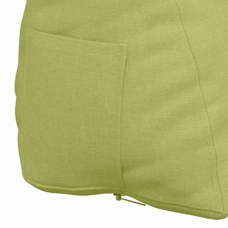 Coussin de Dos Vert clair 60 x 20 x 50 cm tissu - 9