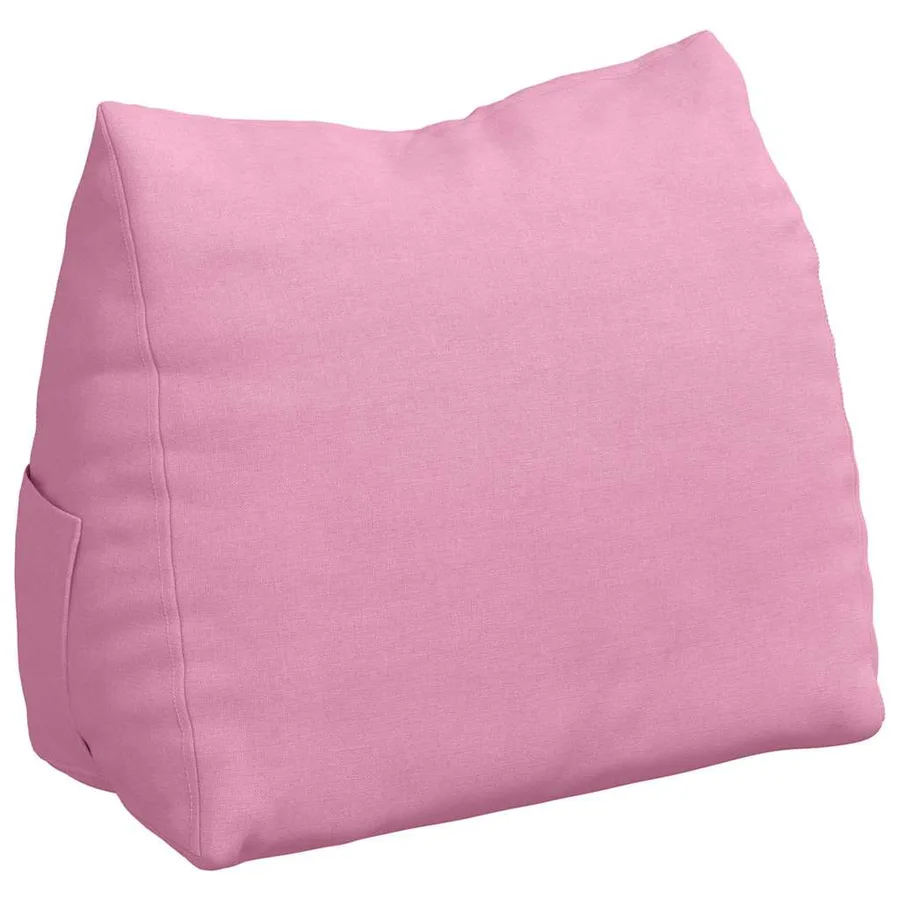 Coussin de Dos Rose 45 x 20 x 35 cm tissu - 2