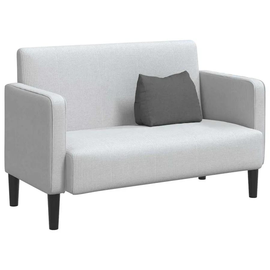 Coussin de Dos Gris foncé 45 x 20 x 35 cm tissu - 3