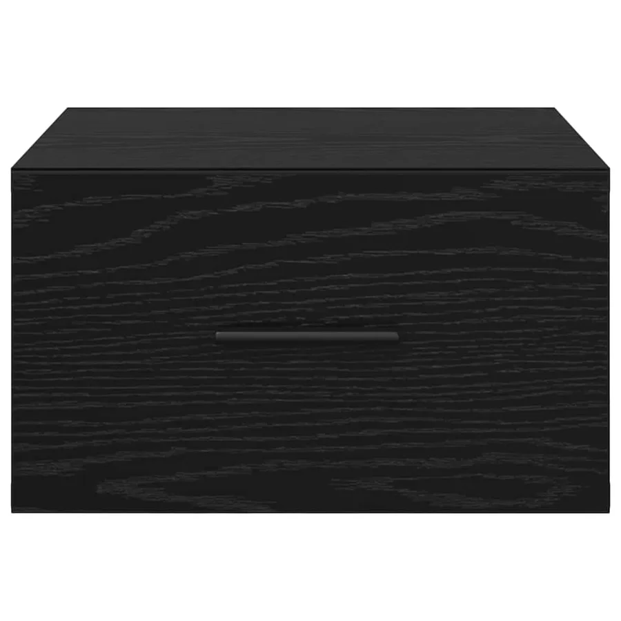 Cabinet de chevet Chêne noir 35 x 35 x 20 cm Bois d'ingénierie - 6