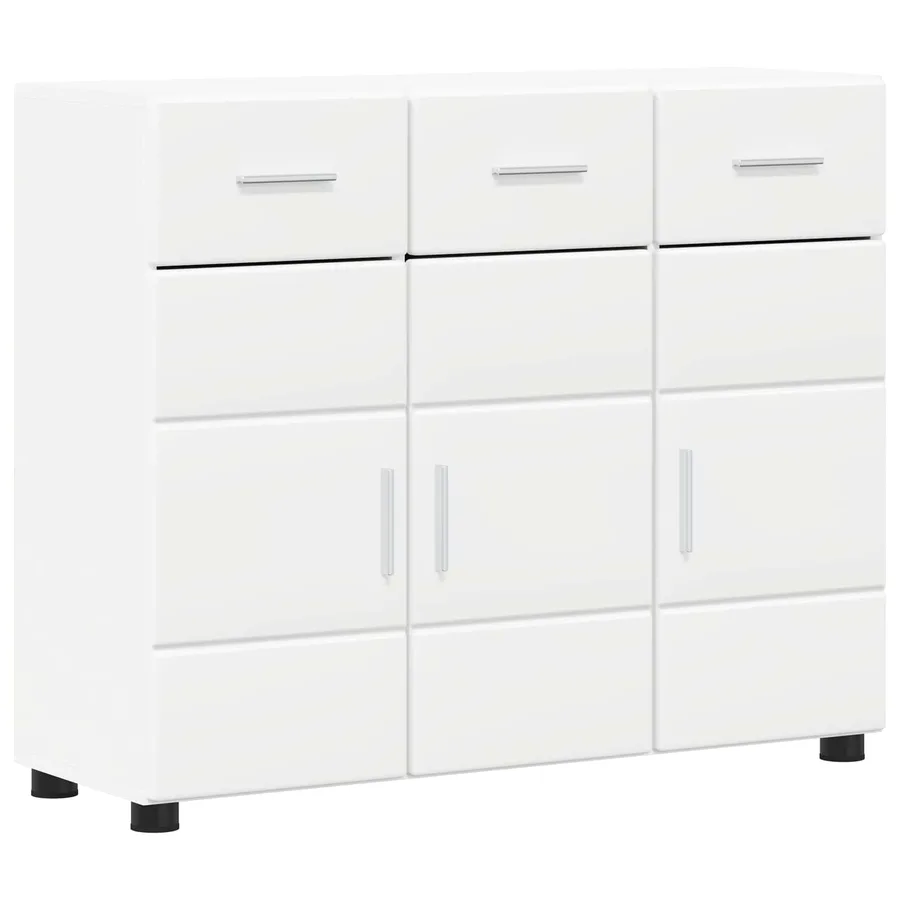 Buffet FLORIN Blanc 88,5 x 30,5 x 73 cm Bois d'ingénierie - 2