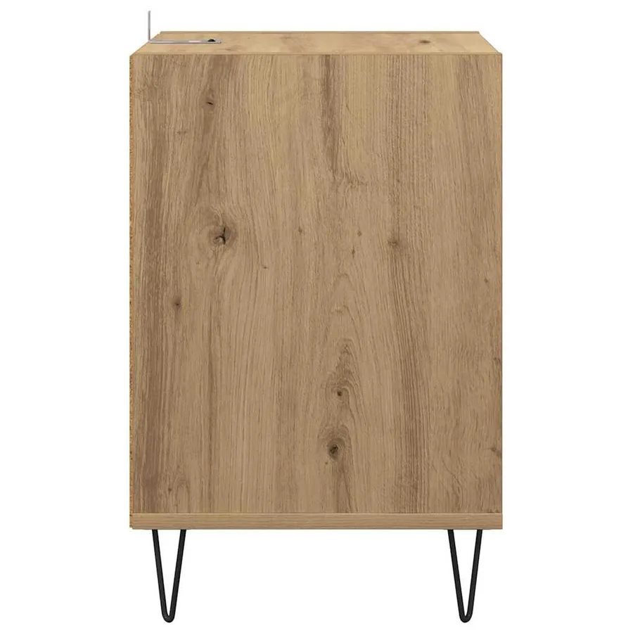 Meuble TV 100 x 35 x 55 cm Chêne artisanal Bois d'ingénierie - 7