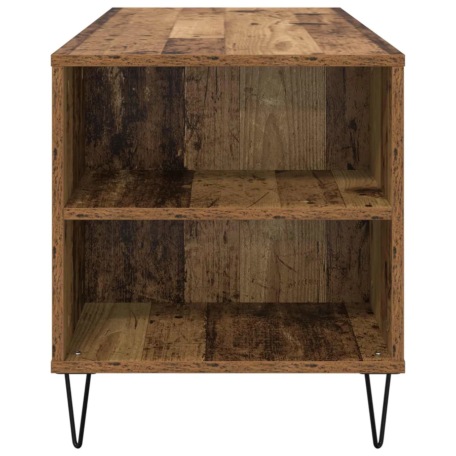 Table basse Bois Ancien 102 x 44,5 x 50 cm Bois d'ingénierie - 7