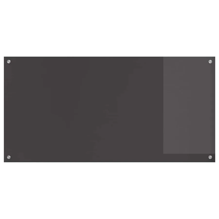 Crédence de cuisine 2 pcs Gris foncé 120 x 60 cm verre trempé - 4