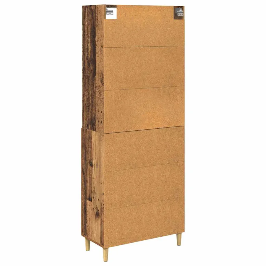 Haut Armoire Bois Ancien 69,5 x 32,5 x 180 cm Bois d'ingénierie - 10