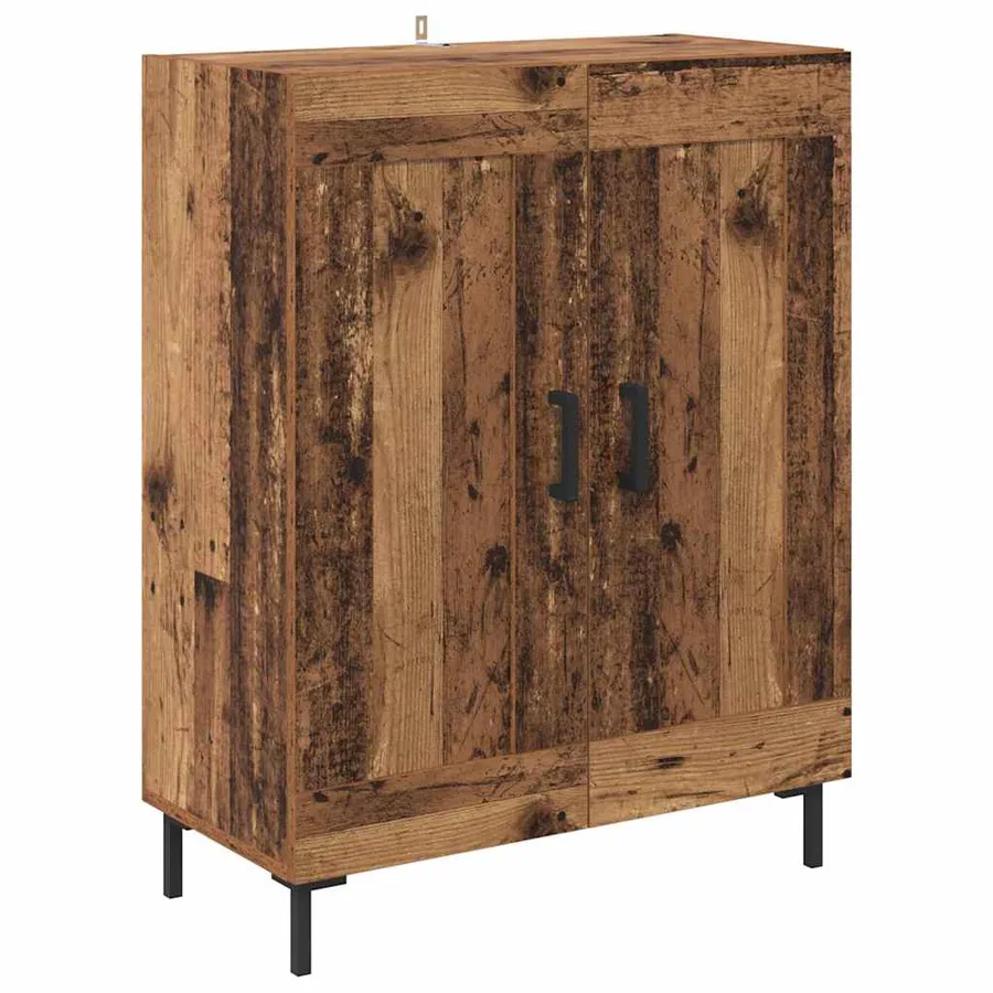Haut Armoire Bois ancien 69,5 x 34 x 180 cm Bois d'ingénierie - 6