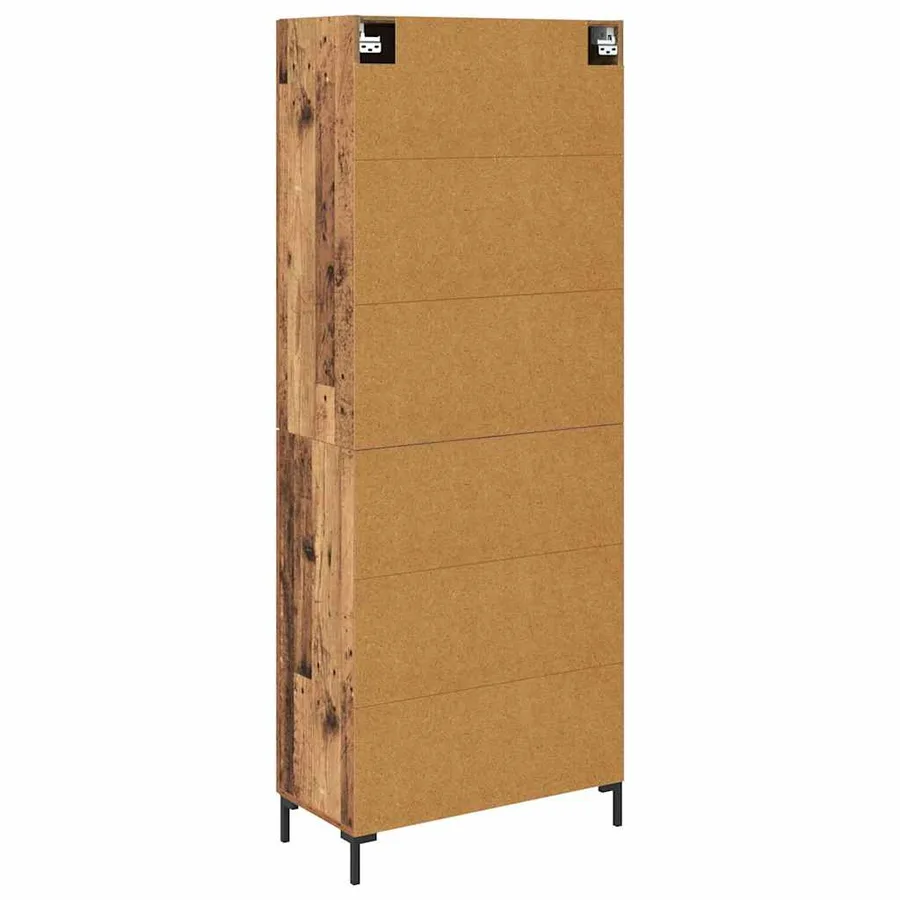 Haut Armoire Bois Ancien 69,5 x 34 x 180 cm Bois d'ingénierie - 10