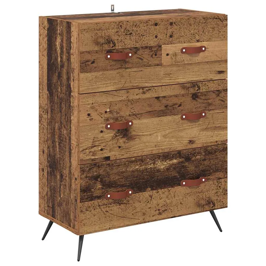 Haut Armoire Bois Ancien 69,5 x 34 x 180 cm Bois d'ingénierie - 6