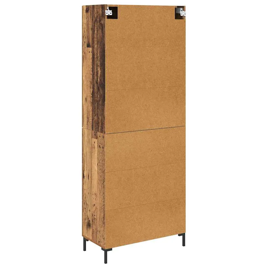 Haut Armoire Bois ancien 69,5 x 34 x 180 cm Bois d'ingénierie - 8