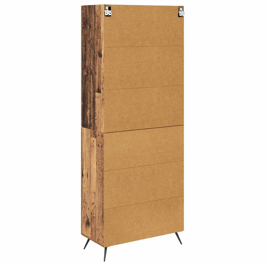 Haut Armoire Bois Ancien 69,5 x 34 x 180 cm Bois d'ingénierie - 10