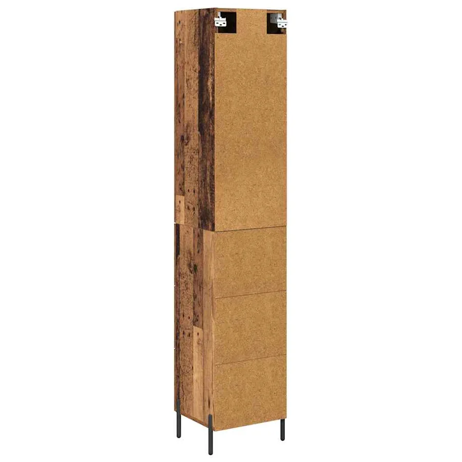 Haut Armoire Bois Ancien 34,5 x 34 x 180 cm Bois d'ingénierie - 10