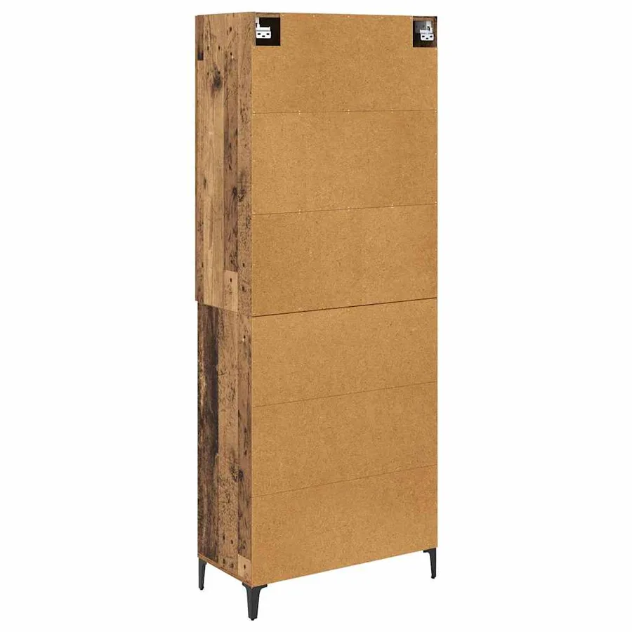 Haut Armoire Bois Ancien 69,5 x 34 x 180 cm Bois d'ingénierie - 8