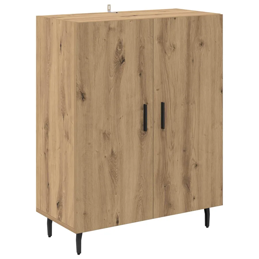 Haut Armoire 2 pcs Chêne artisanal 69,5 x 32,5 x 180 cm - 6