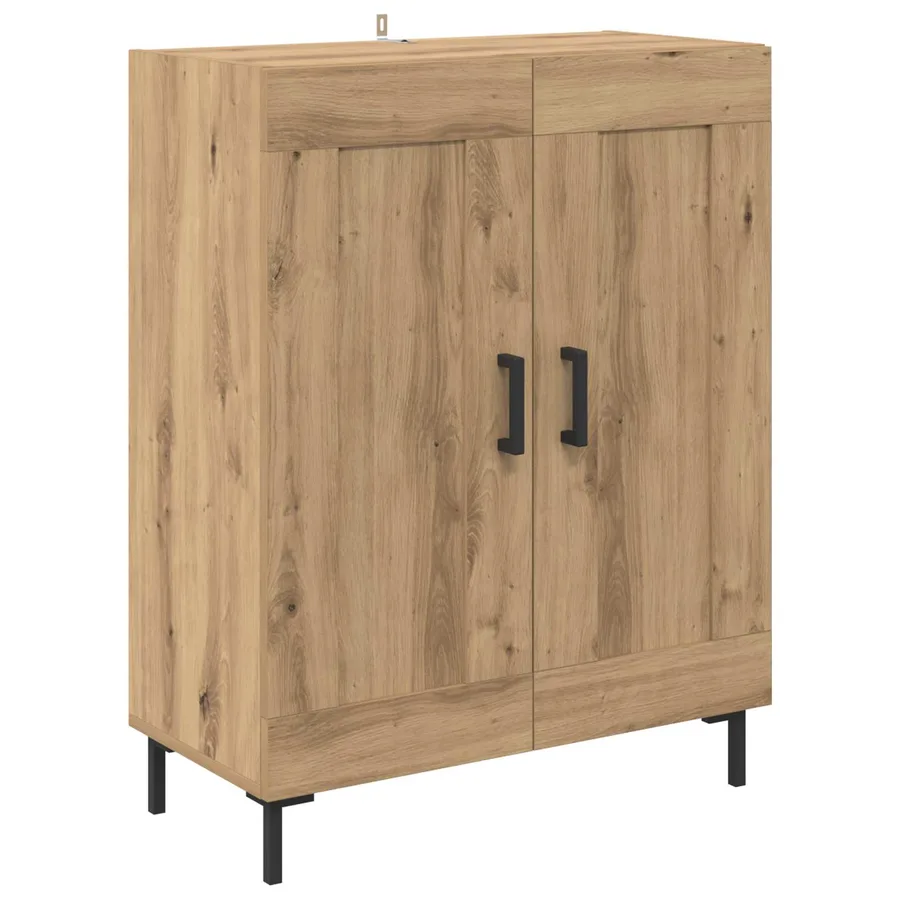 Haut Armoire Chêne artisanal 69,5 x 34 x 180 cm - 6