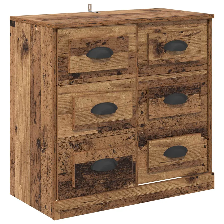 Buffet Bois Ancien 70 x 35,5 x 67,5 cm Bois d'ingénierie - 2