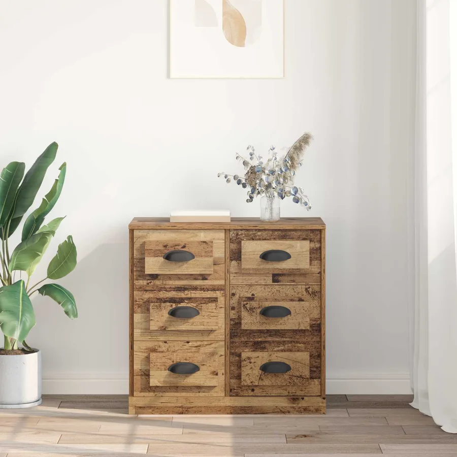Buffet Bois Ancien 70 x 35,5 x 67,5 cm Bois d'ingénierie - 4