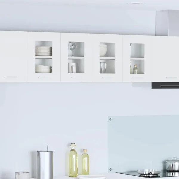 Armoire suspendue 2 pcs Blanc 60 x 31 x 40 cm Bois d'ingénierie