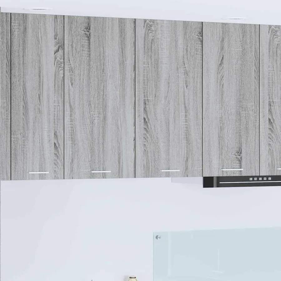 Armoire suspendue Gris Sonoma 80 x 31 x 80 cm Bois d'ingénierie