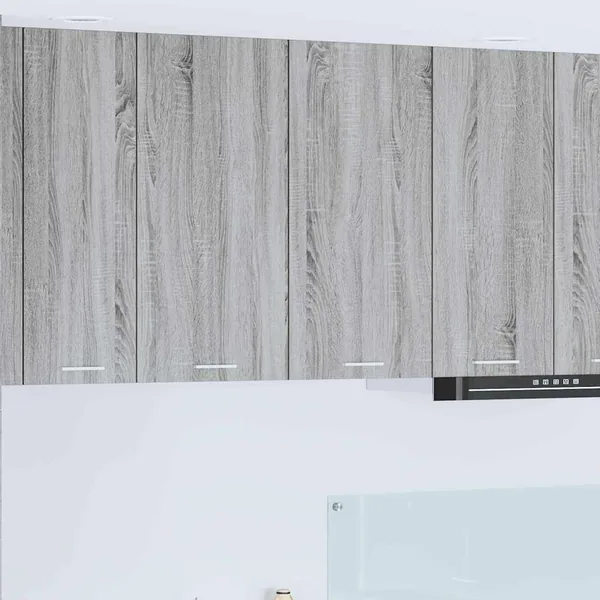 Armoire suspendue Gris Sonoma 80 x 31 x 80 cm Bois d'ingénierie