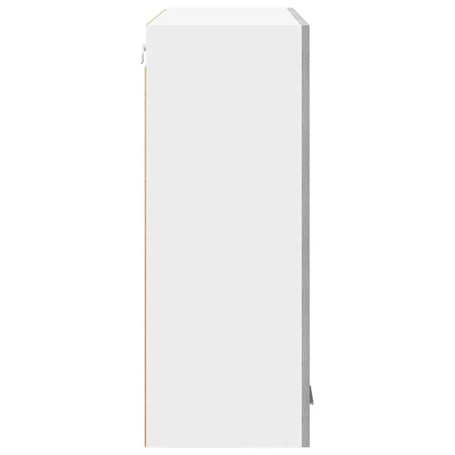 Armoire suspendue Gris Sonoma 80 x 31 x 80 cm Bois d'ingénierie - 7