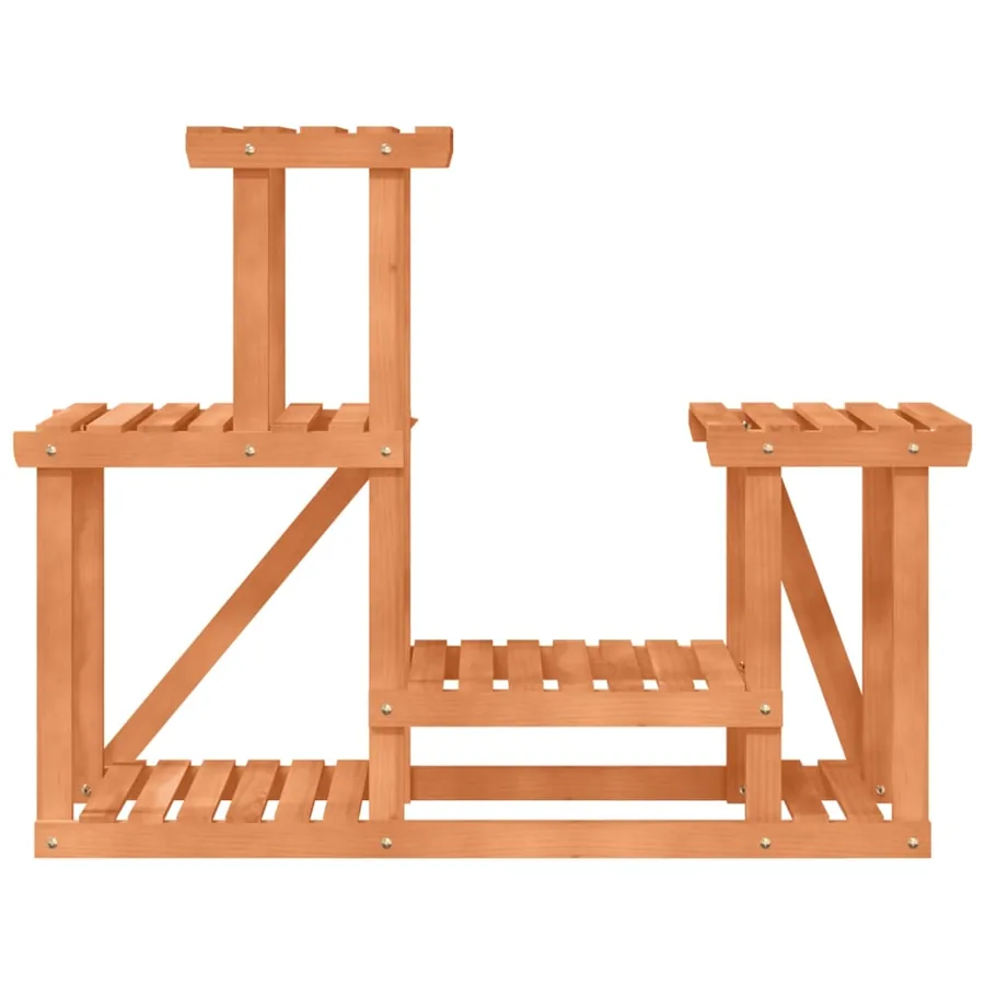 Support à fleurs 90x25x73,5 cm bois massif de sapin - 4