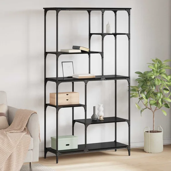 Étagère Chêne noir 99 x 35,5 x 176 cm Bois d'ingénierie