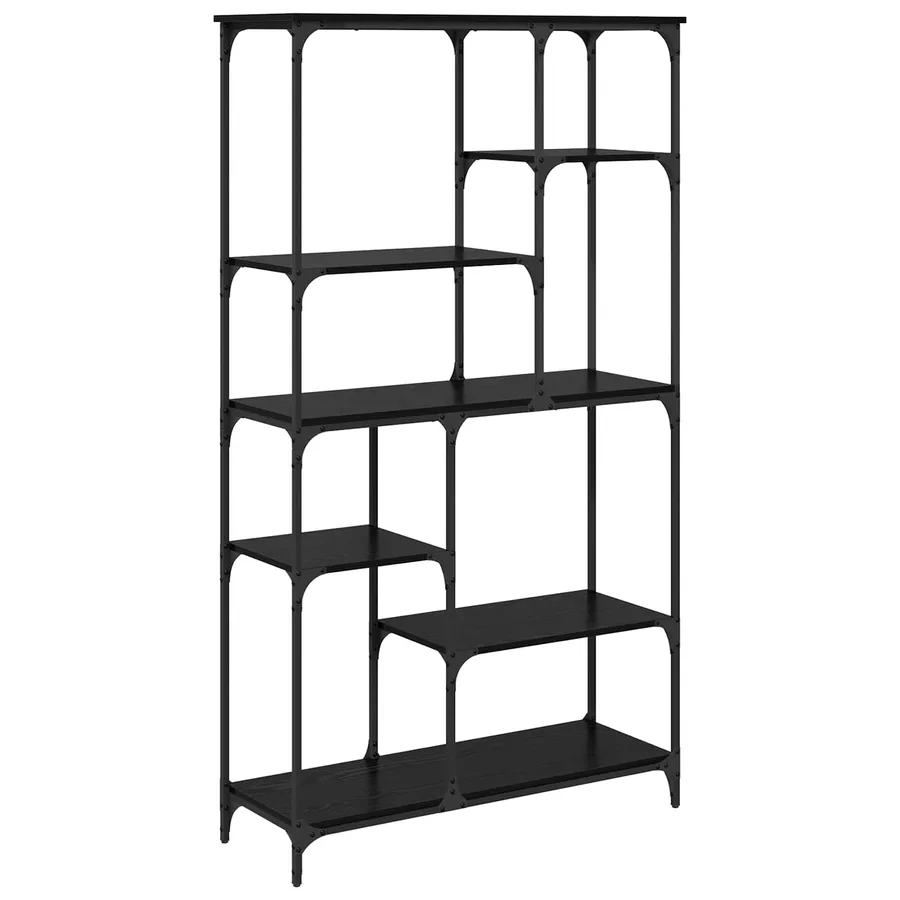 Étagère Chêne noir 99 x 35,5 x 176 cm Bois d'ingénierie - 2