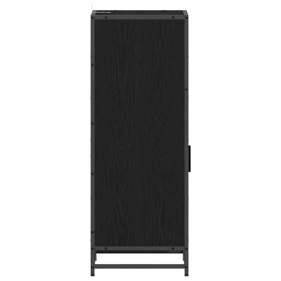 Ensemble de mobilier de salle de bain avec étagère Chêne noir - 6
