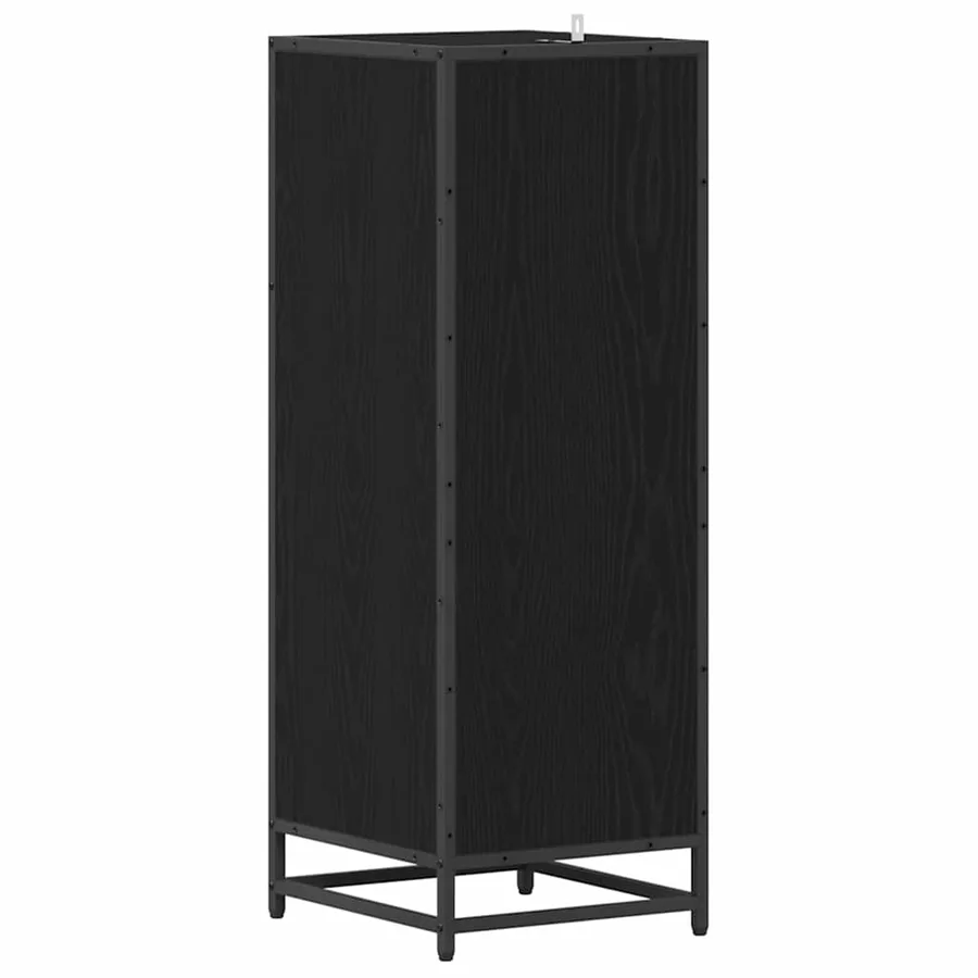 Ensemble de mobilier de salle de bain avec étagère Chêne noir - 7