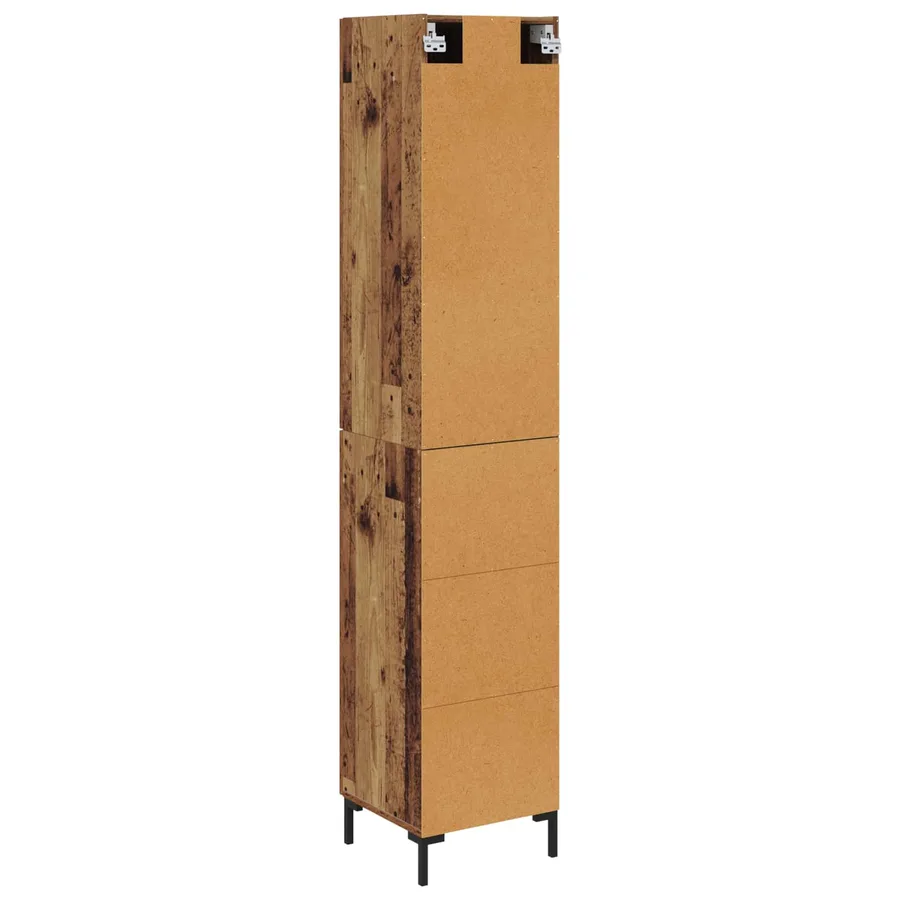 Haut Armoire Bois Ancien 69,5 x 34 x 180 cm Bois d'ingénierie - 8