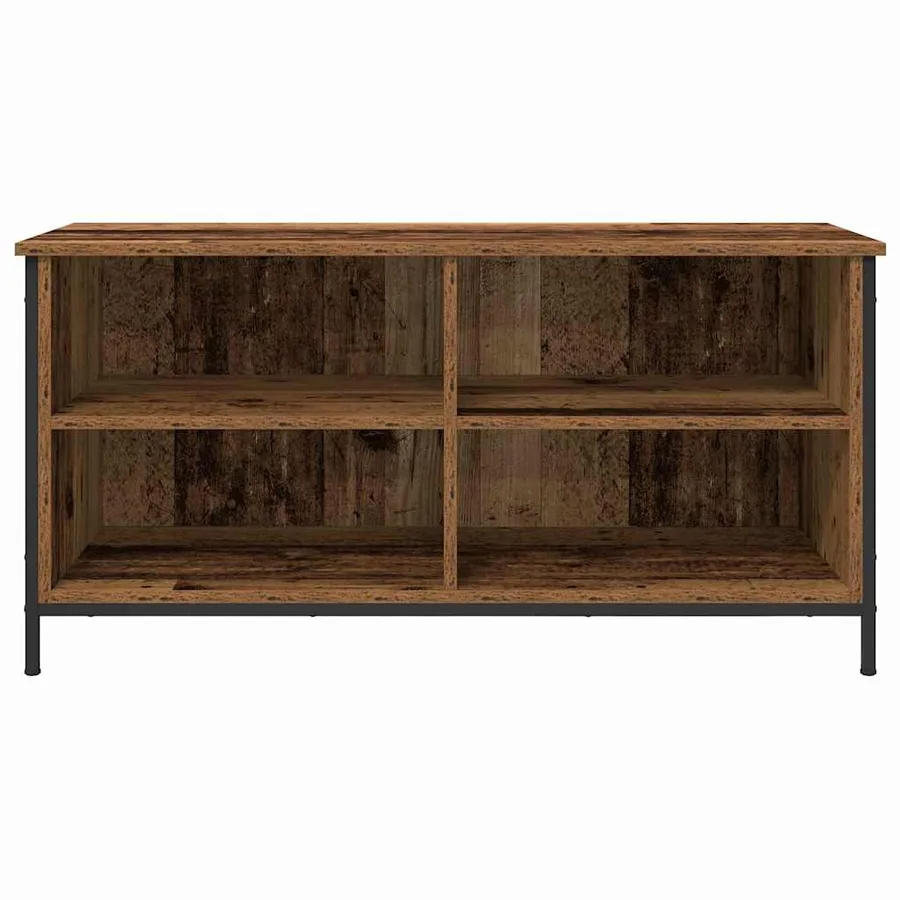 Meuble TV Bois Ancien 100 x 40 x 50 cm Bois d'ingénierie - 5
