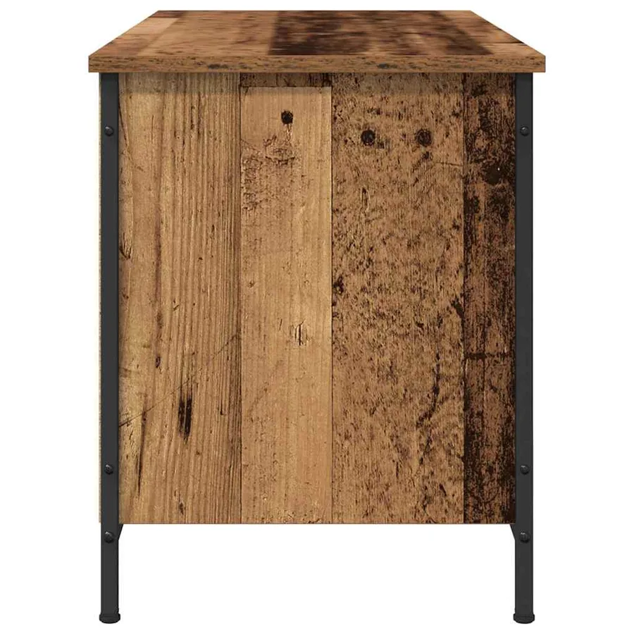 Meuble TV Bois Ancien 100 x 40 x 50 cm Bois d'ingénierie - 6