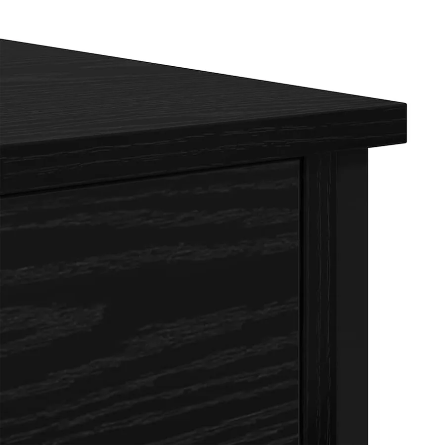 Table de chevet avec tiroir 2 pcs Chêne noir 34 x 35,5 x 45 cm - 11