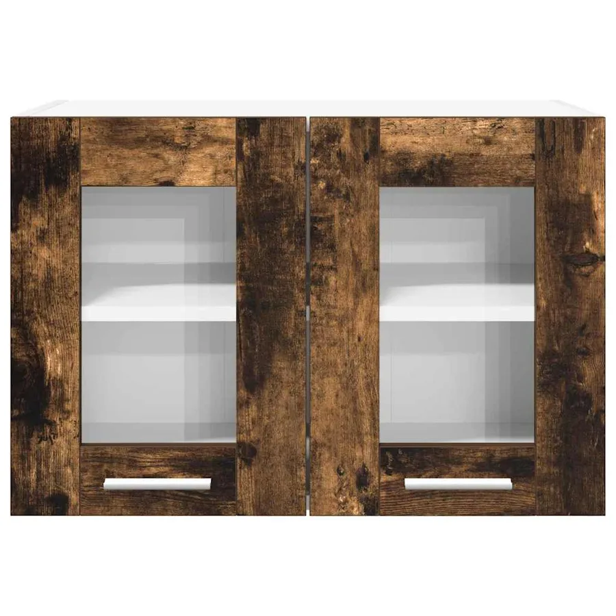 Armoire suspendue Chêne fumé 60 x 31 x 40 cm Bois d'ingénierie - 6