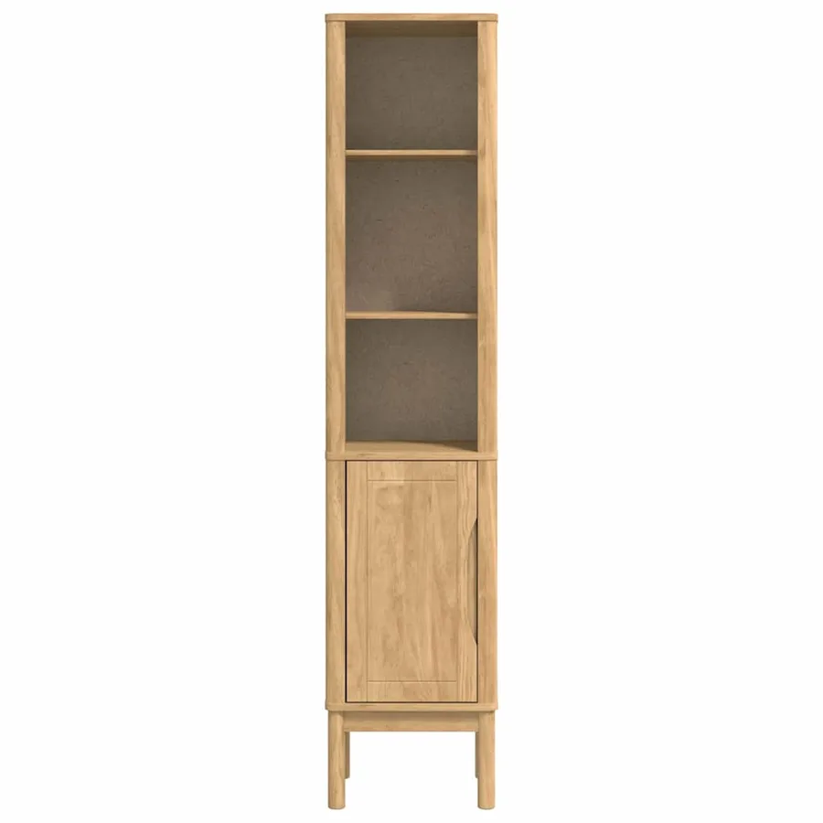 Meuble de salle de bain haut FLORO Cire marron 35 x 30 x 160 cm - 6