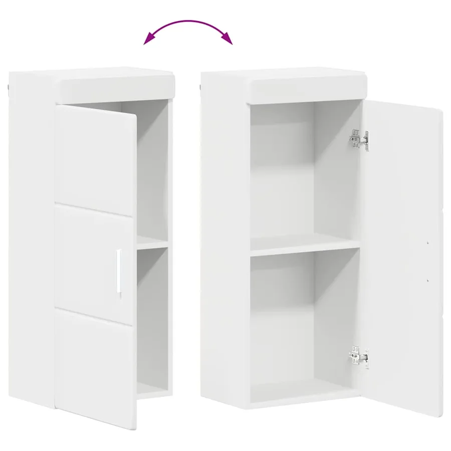 Ensemble de mobilier de salle de bain TULUM 5 pcs Blanc - 14